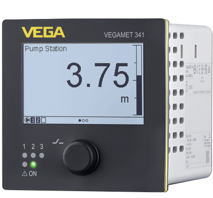 VEGAMET 341    Встраиваемое устройство управления и индикации для датчиков уровня