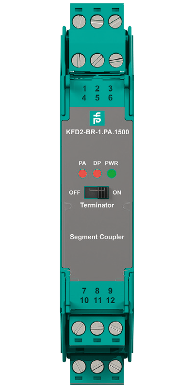 Соединитель сегментов Profibus PA/DP    Устройство сопряжения сегментов с Profibus DP на Profibus PA