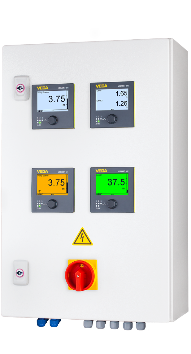 VEGAMET 342    Встраиваемое устройство управления и индикации для датчиков уровня